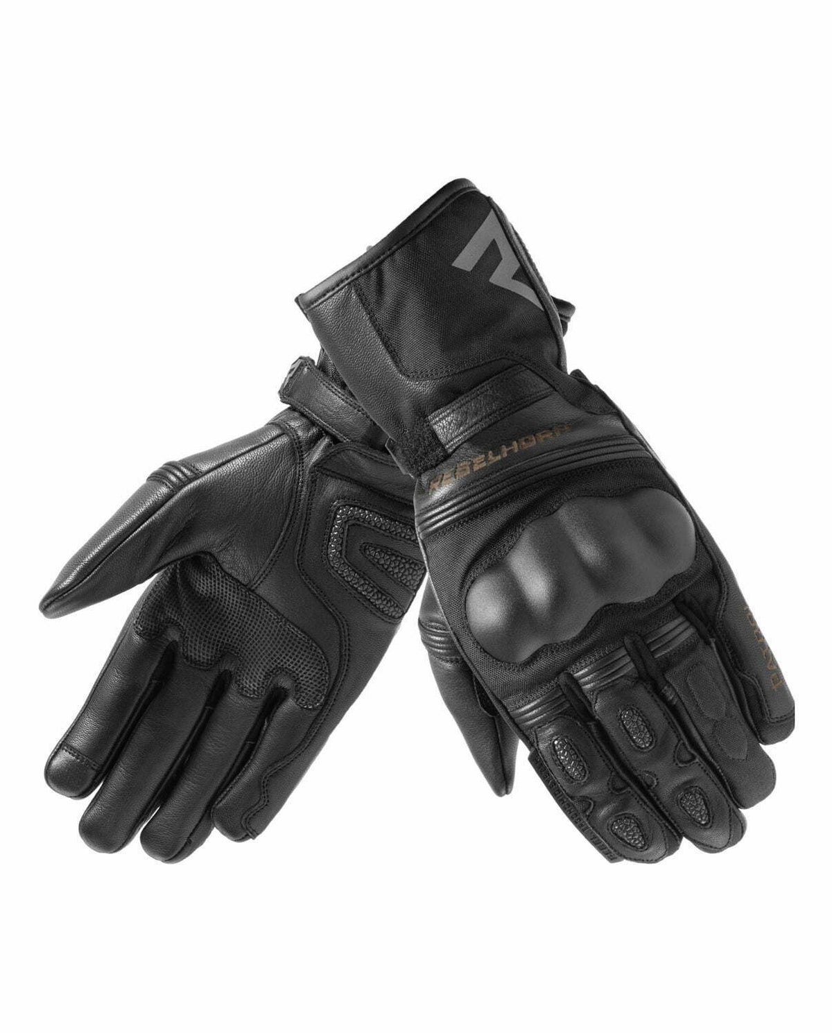 Rebelhorn Mc Gloves Patrol Long Black