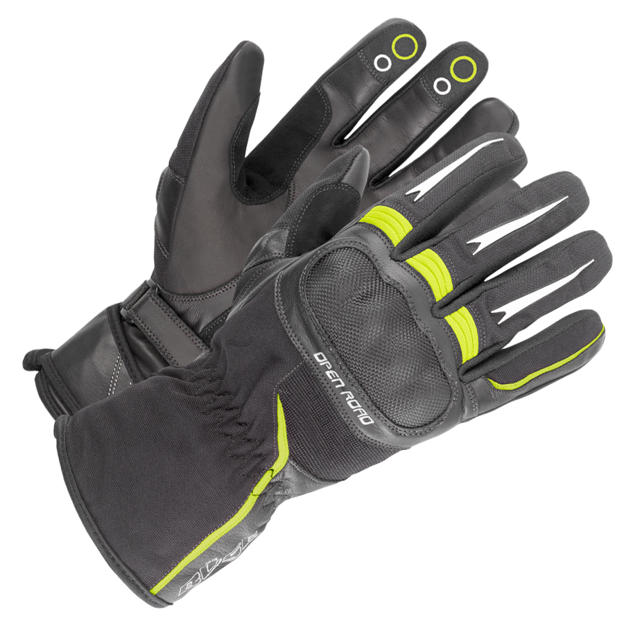 Büse MC Gloves Open Road Touring Black /Frip