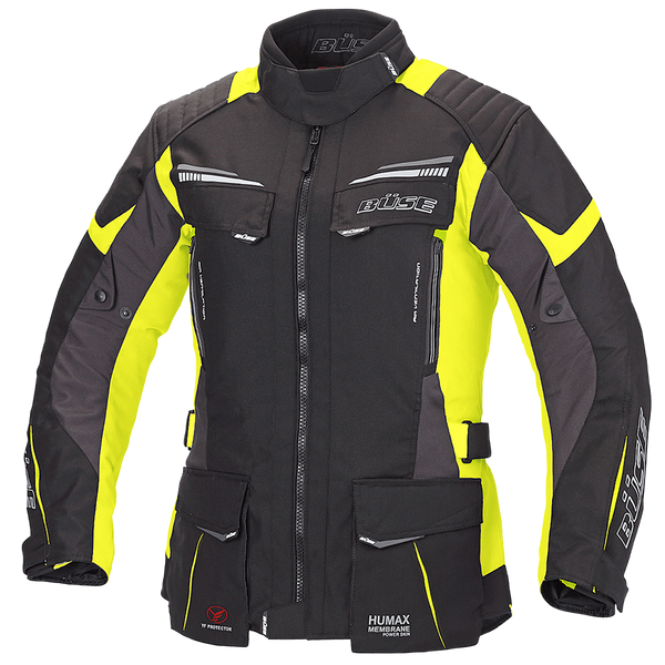 Büse Dam Textile Mc яке Lago Pro Black /Flu