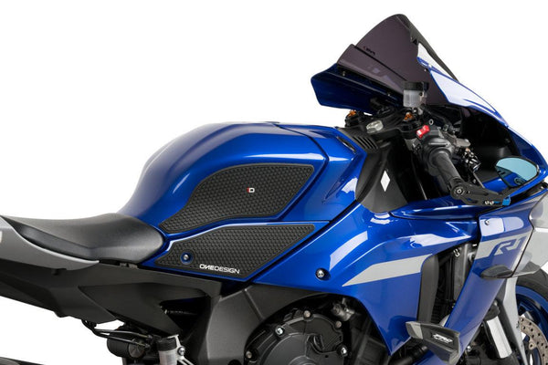 Lateral tank pads yamaha yzf-r1/m c/black