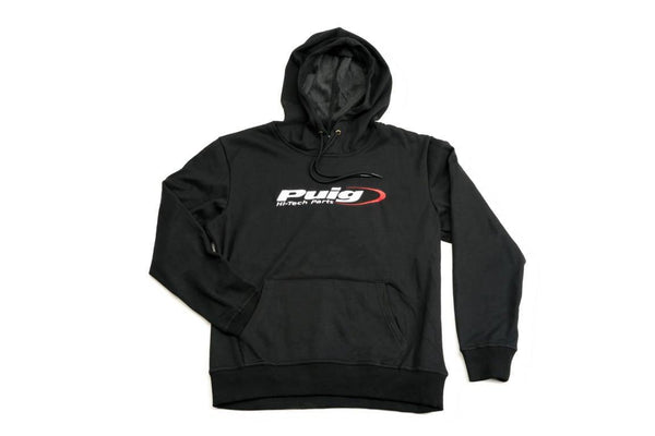 Hoodie Puig Hi-Tech Parts Size XL C/Black