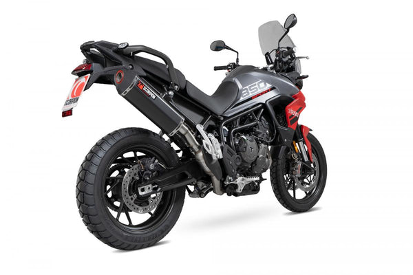 Triumph Tiger 850 2021-2024 Серкетът успоредно приплъзване на черно керамично покритие. Приляга с паниери