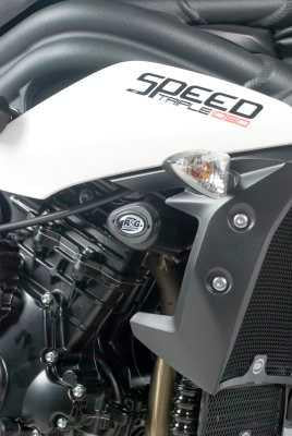 Aero Crash Protectors, предния монтаж на двигателя, Triumph Speed ​​Triple 11- / Speed ​​Triple S 16- / Speed ​​Triple R 16- / Speed ​​Triple Rs 18-20