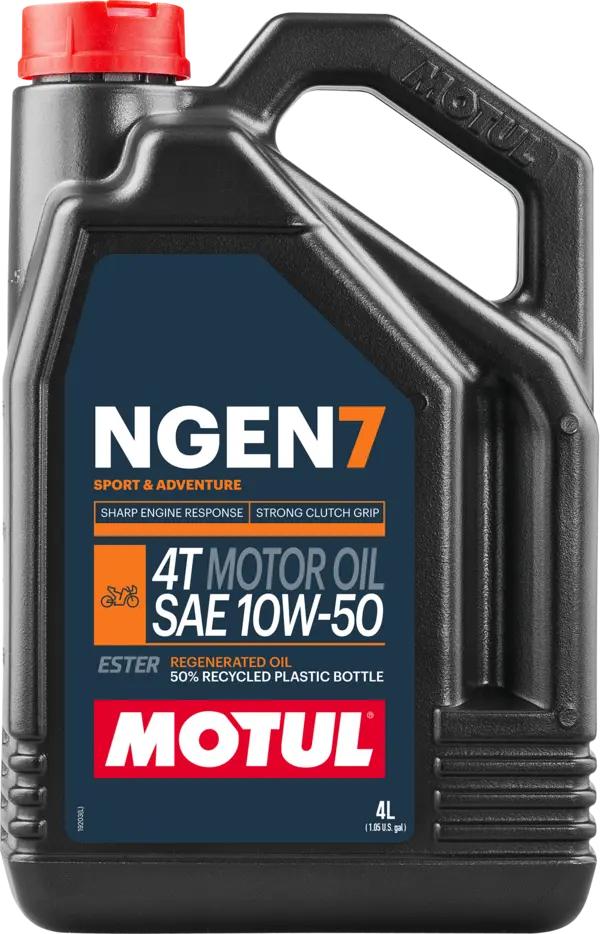 MOTUL NGEN 7 10W-50 4T 4L (4-ва/картон)
