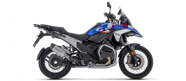 BMW R 1300 GS 24 Homologated Aluminum Indy Race Evo Silencer With Carbon End Cap