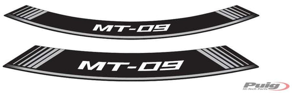 Kit 8 Rim Strips MT-09 C/Silver