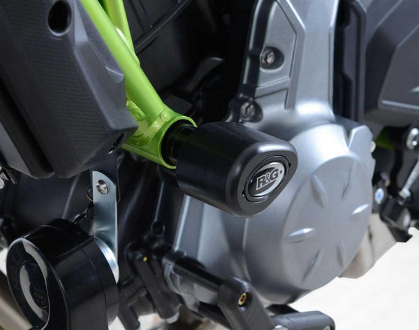 Aero Crash Protectors (White), Kawasaki Z 650 17- / Ninja 650 17- / Z650RS 22-