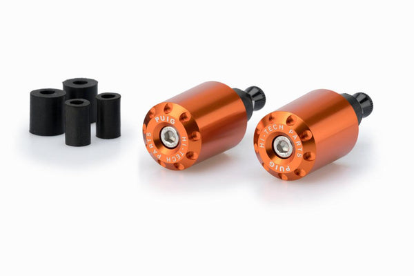 Bar Ends Aluminum Universal C/Orange