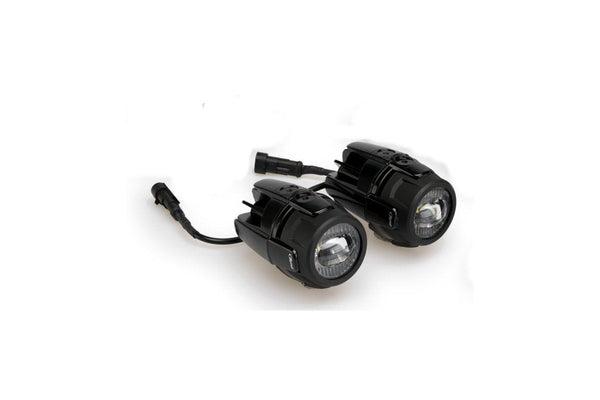 Kit auxiliary Lights Beam Homo. + Clamps C/Black