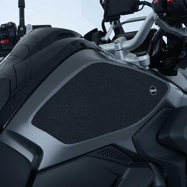 BMW R1250GS Tank Traction Grips: Clear 2-Grip Kit