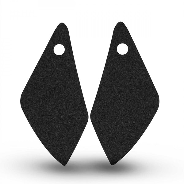 BMW R1250R Sport 19- Tank Traction Grips: Black 2-Grip Kit