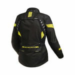 Macna laminated textile mc jacket ultimax black /flu