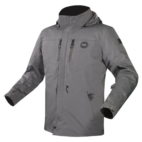 Ls2 texil mc-jacket rambla evo тъмно сиво