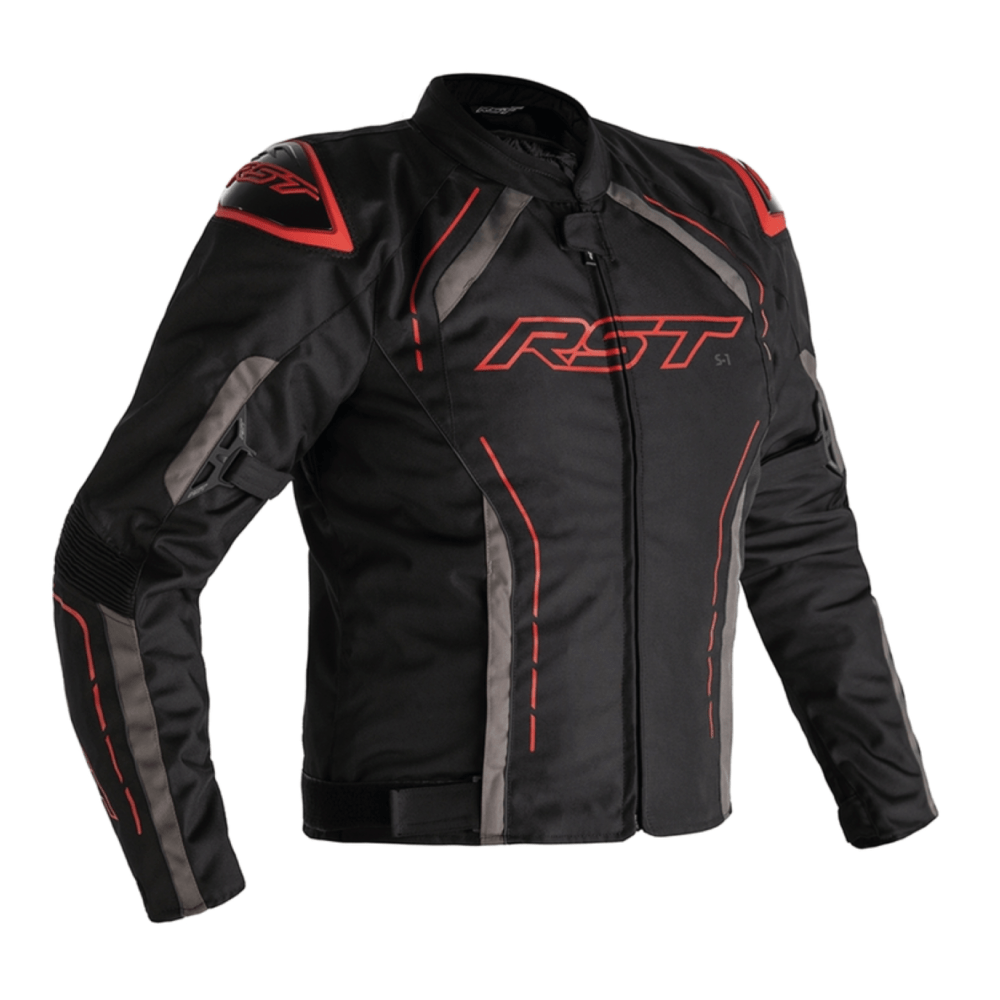 RST текстил MC-Jacket S-1 черен /червен