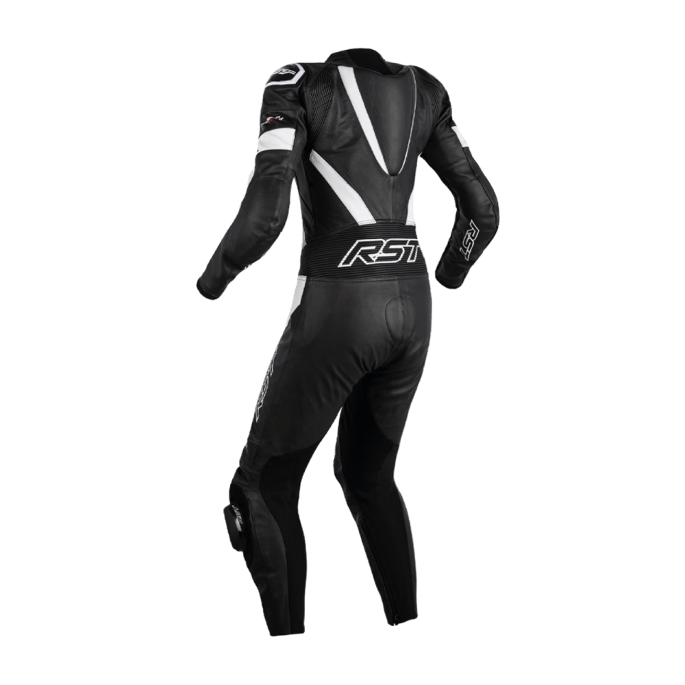 RST Women's Mc-Skin Suit 1-piece Tractech Evo 4 Black / White 