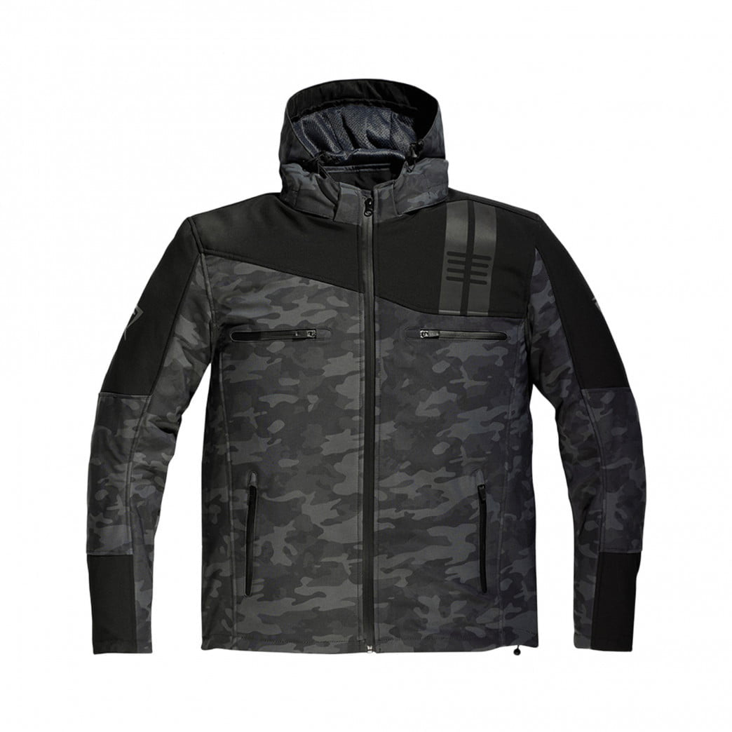 Difi softshell mc яке JACKE JAMIE BLACK /CAMO