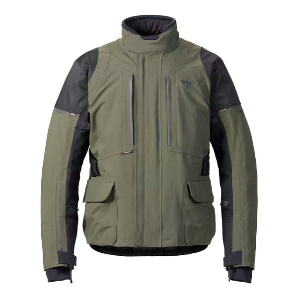 Triumph Textile MC jacket Leith Khaki