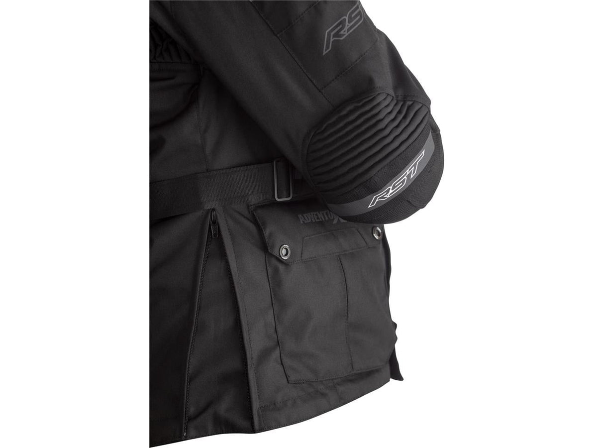 Rst Textile Mc-Jacket Adventure-X Black