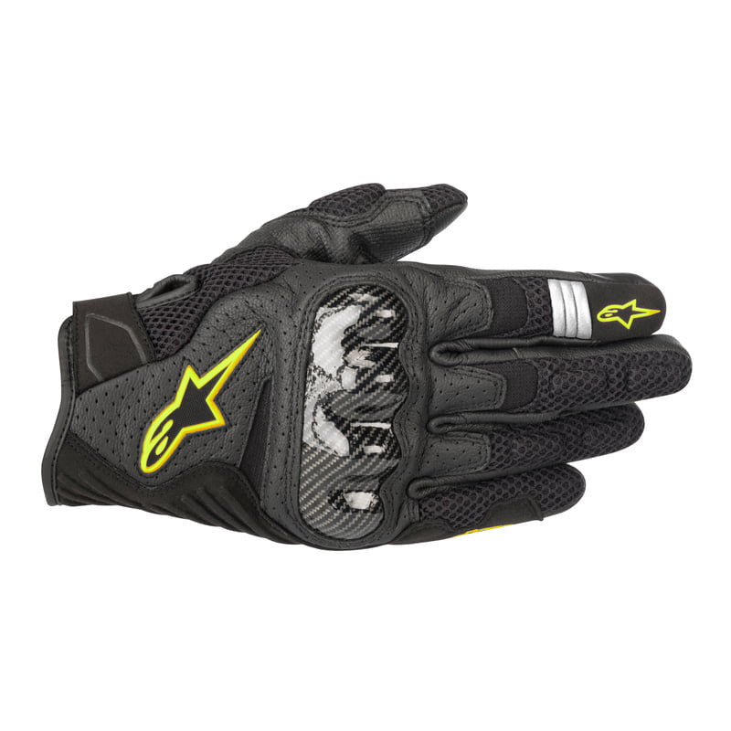 Alpinestars MC GLOVES SMX-1 AIR V2 Черно /грип