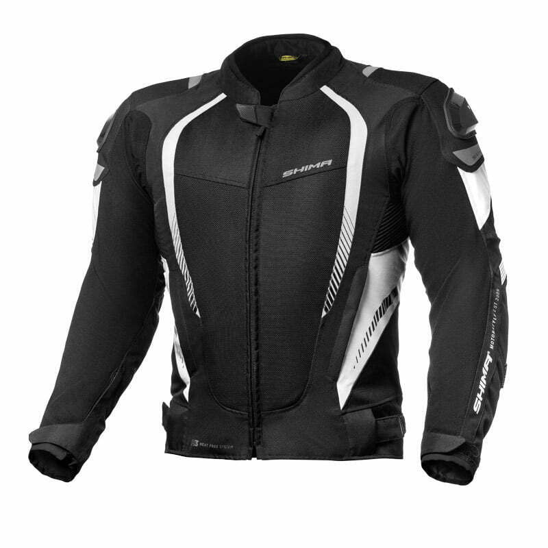 Shima Textile Mc-Jacket Mesh Pro Black /White