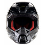 Alpinestars Cross MC шлем S-M5 Rover Black /Grey /Gulfluo