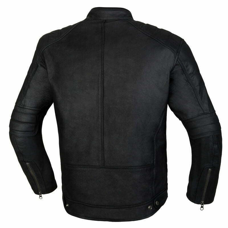 Ozone Mc-Leather Jacket Sparrow II черно