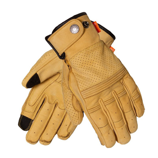 Leather glove Merlin Leigh Sand
