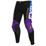 FXR Helium MX Cross Pants 20 черно /лилаво /синьо избледняване