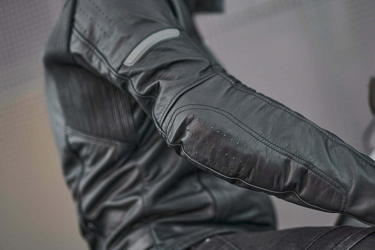 Shima Mc-Leather Jacket Hunter+ 2.0 черно