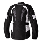 Rst ladies textile mc jacket alpha 5 black /white