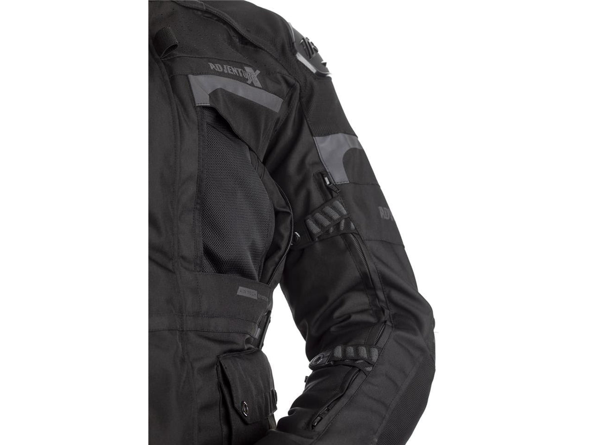 Rst Textile Mc-Jacket Adventure-X Black